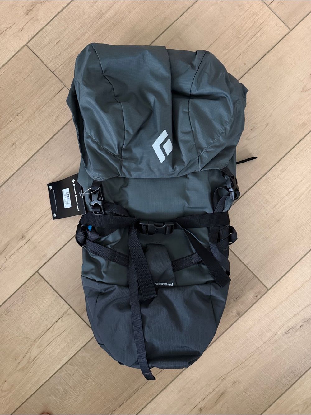 BRAND NEW Black Diamond Gray Backpack